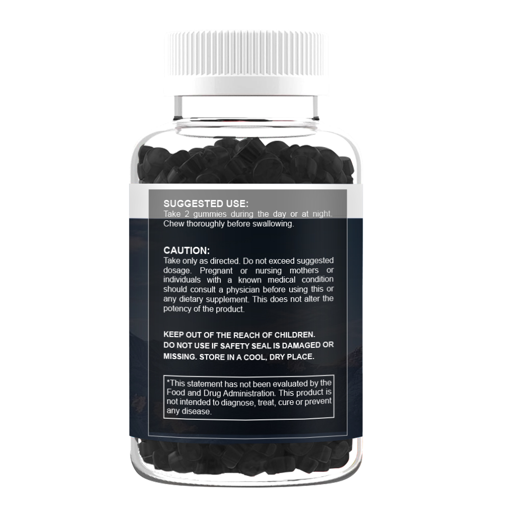 Suger Free 100% Natural Herbal Shilajit Root Extract Pure gummy