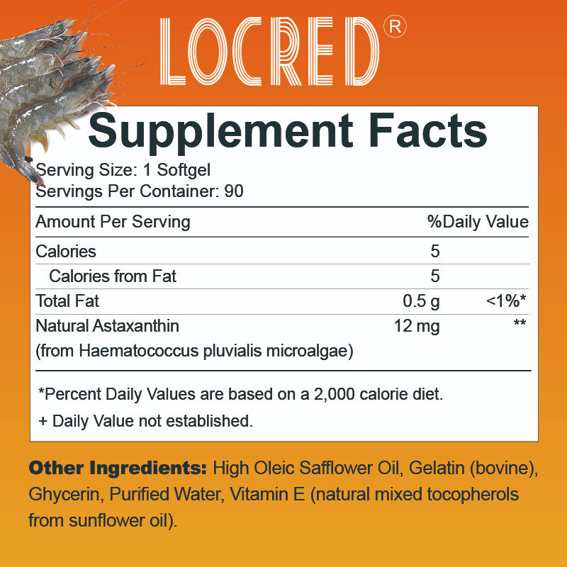 OMEGA-3 Krill oil Softgel for reduce the risk of coronary heart disease with antioxidant astaxanthin