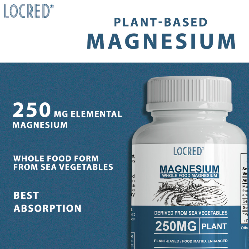 Whole Food 250MG Magnesium Capsule Dietary supplements