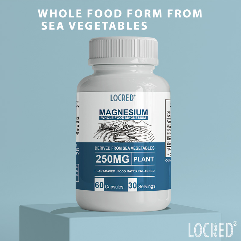 Whole Food 250MG Magnesium Capsule Dietary supplements