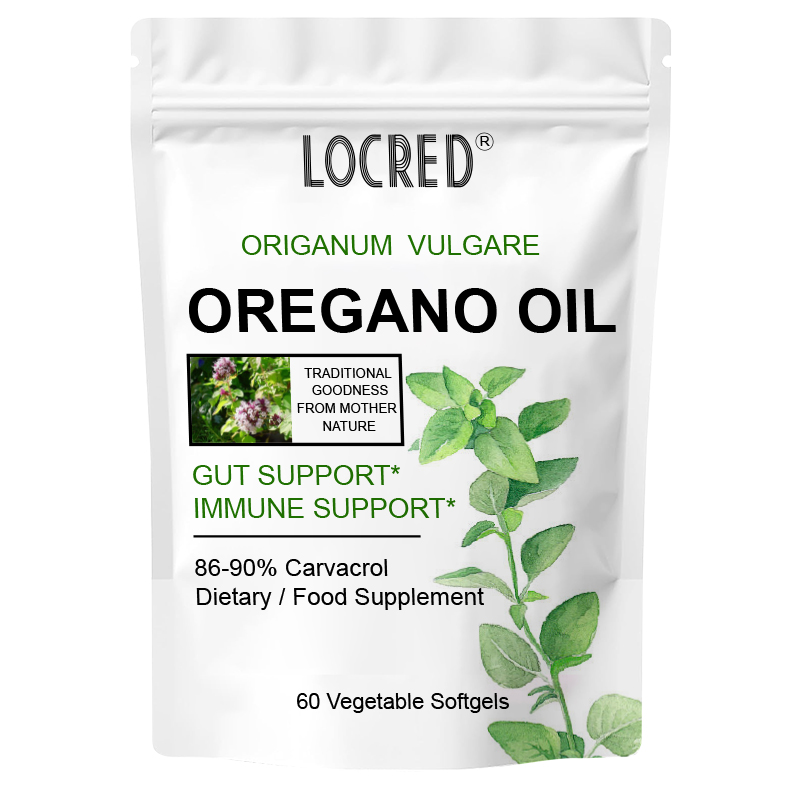 Natural Oregano Oil Enhance Immunity Antioxidant for Weight Loss Oregano Oil Softgel