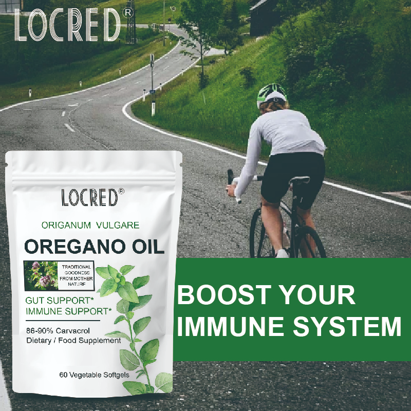 Natural Oregano Oil Enhance Immunity Antioxidant for Weight Loss Oregano Oil Softgel