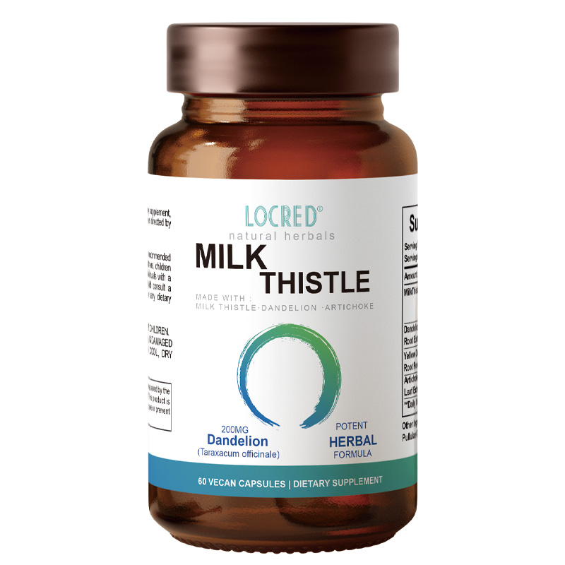 200MG Dandelion Herbal Formula Milk Thistle Capsule