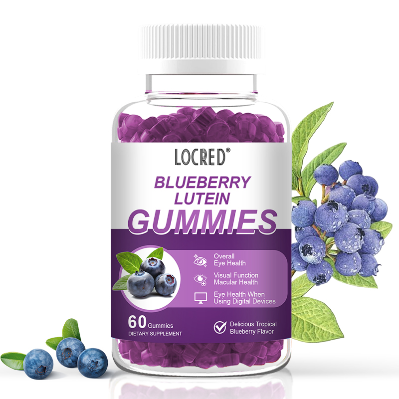 Lutein Blueberry Gummy Eye Care gummy Dietary Supplement