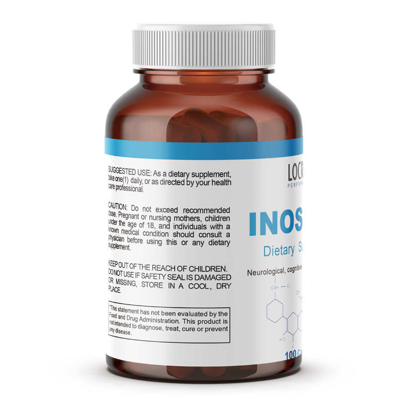 Inositol capsule for Hair and Nails, Supplement for Neurological, cognitive and reproductive heat