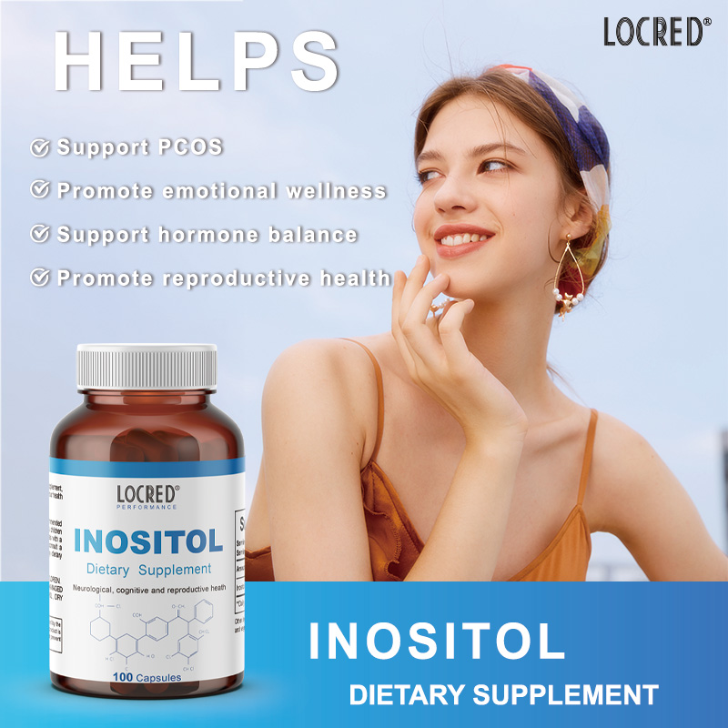 Inositol capsule for Hair and Nails, Supplement for Neurological, cognitive and reproductive heat