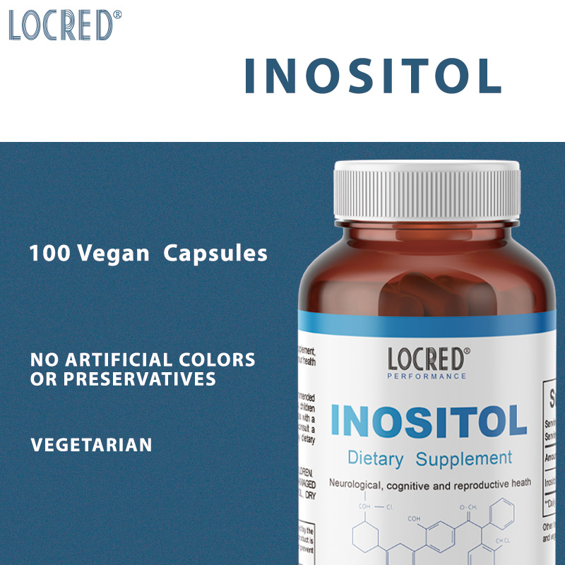 Inositol capsule for Hair and Nails, Supplement for Neurological, cognitive and reproductive heat