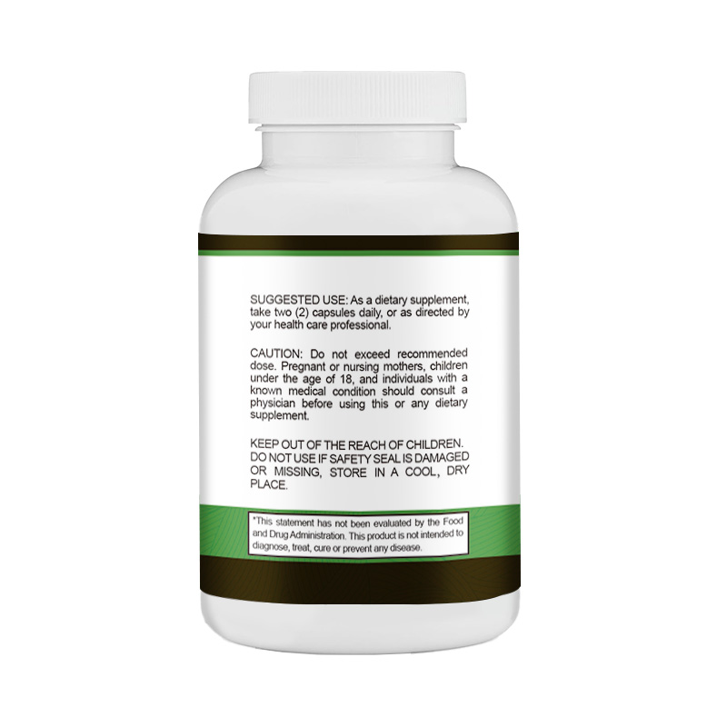 Acidophilus Probiotic Capsule Dietary Supplement Natural Ingredients