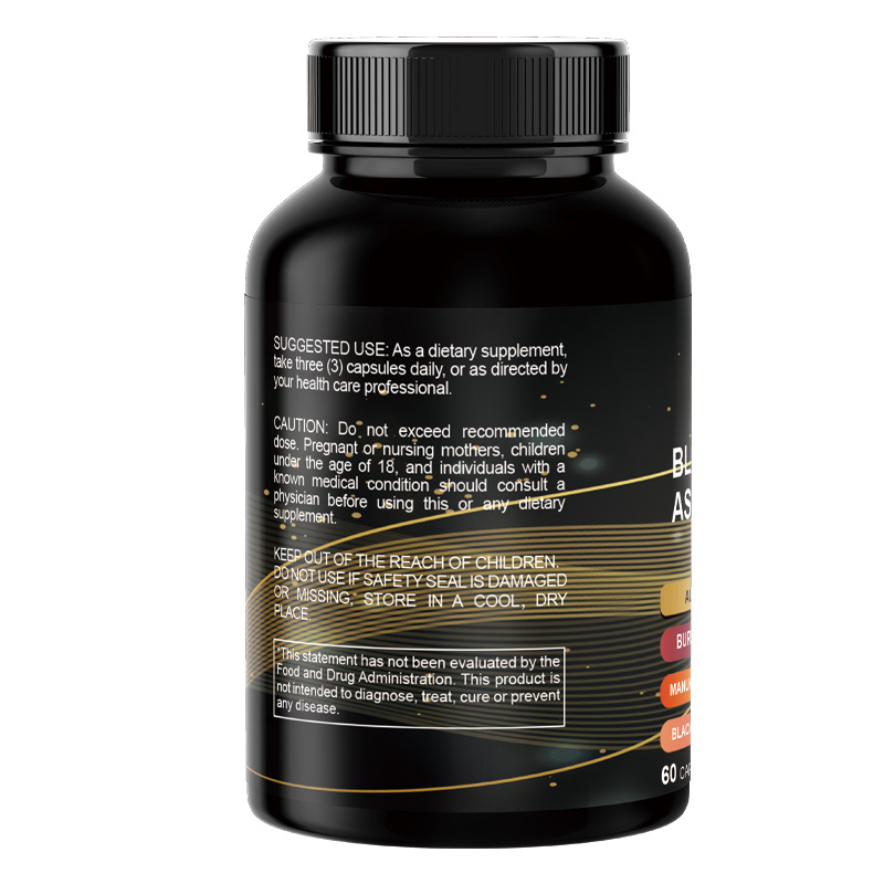 Private label  Black Seed Oil  Bladder Wrack  Turmeric All-in-1 Supplements Joint Support  Sea Moss