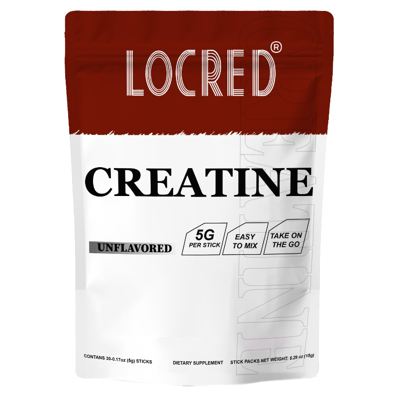 Unflavor Creatine powder muscle growth pre workout supplement