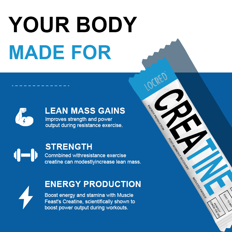 Creatine Powder for post-workout recovery reduced fatigue