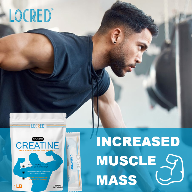 Unflavored Creatine Micronized creatine monohydrate increased muscle mass