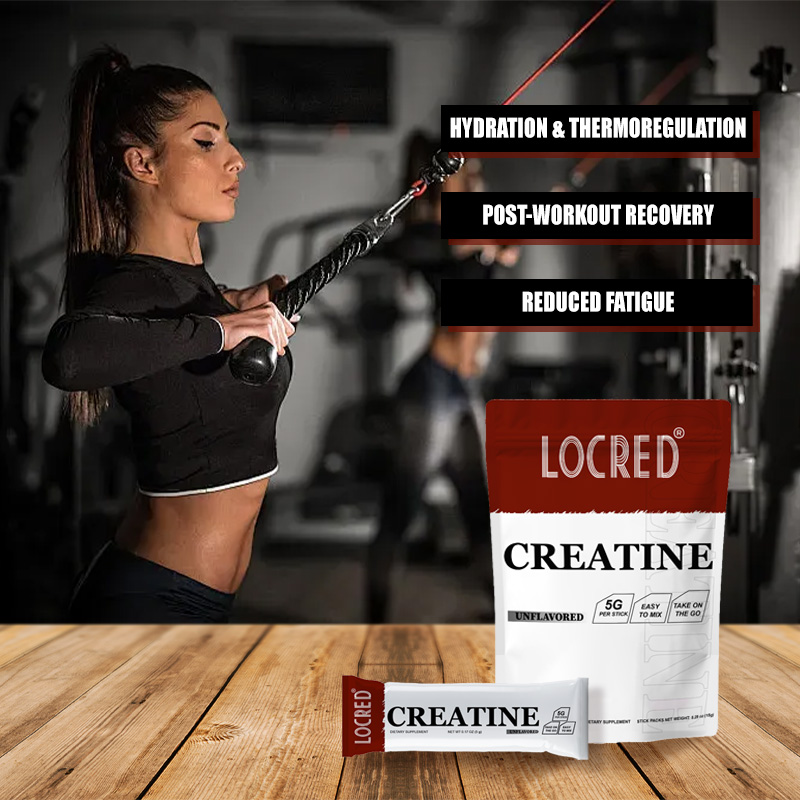 Unflavor Creatine powder muscle growth pre workout supplement