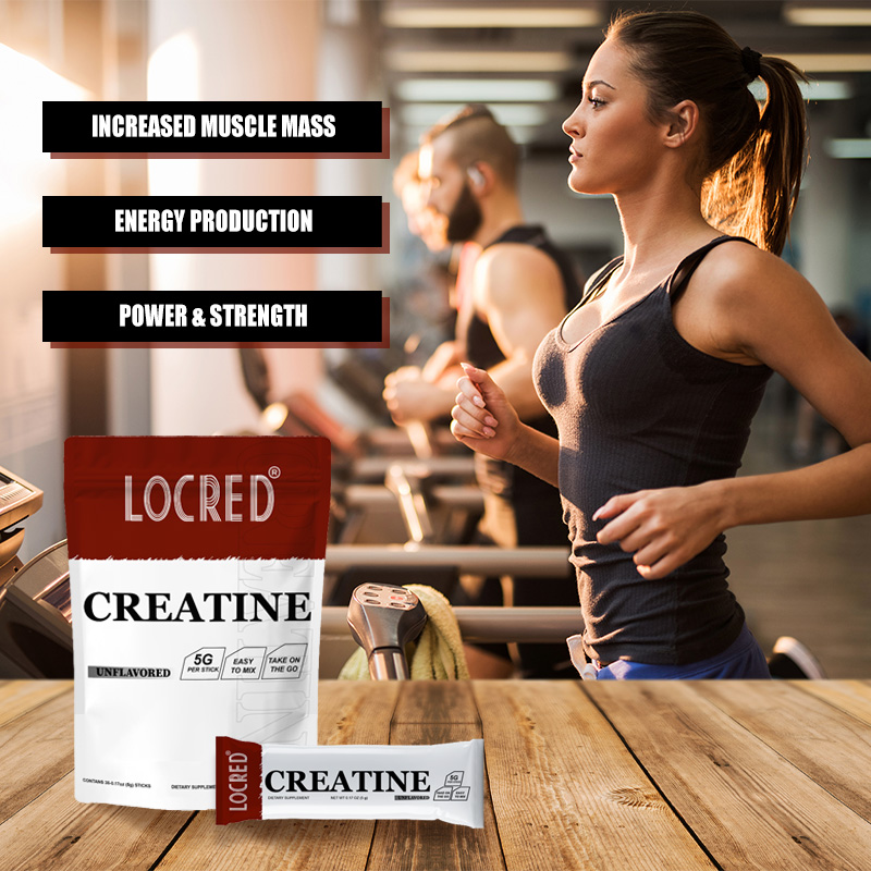 Unflavor Creatine powder muscle growth pre workout supplement