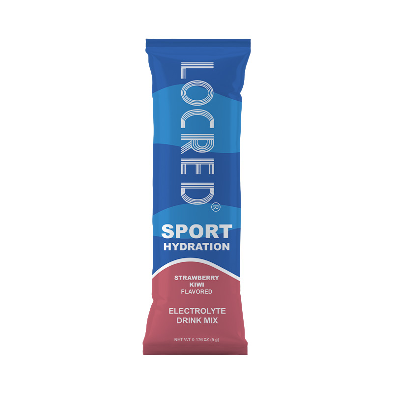 Sports hydration electrolyte beverage mixture 16 pack strawbeery flavor