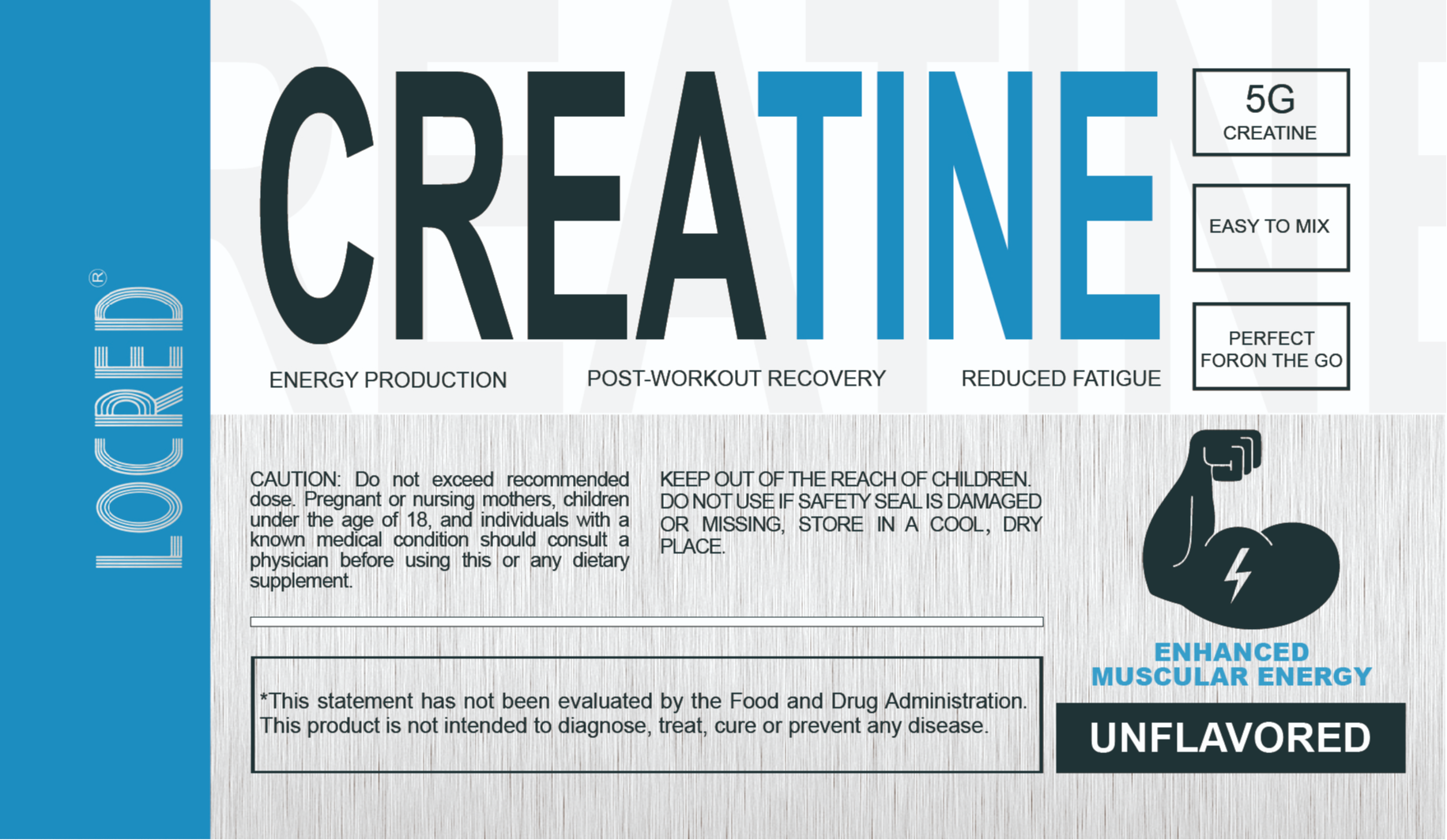 Creatine Powder for post-workout recovery reduced fatigue