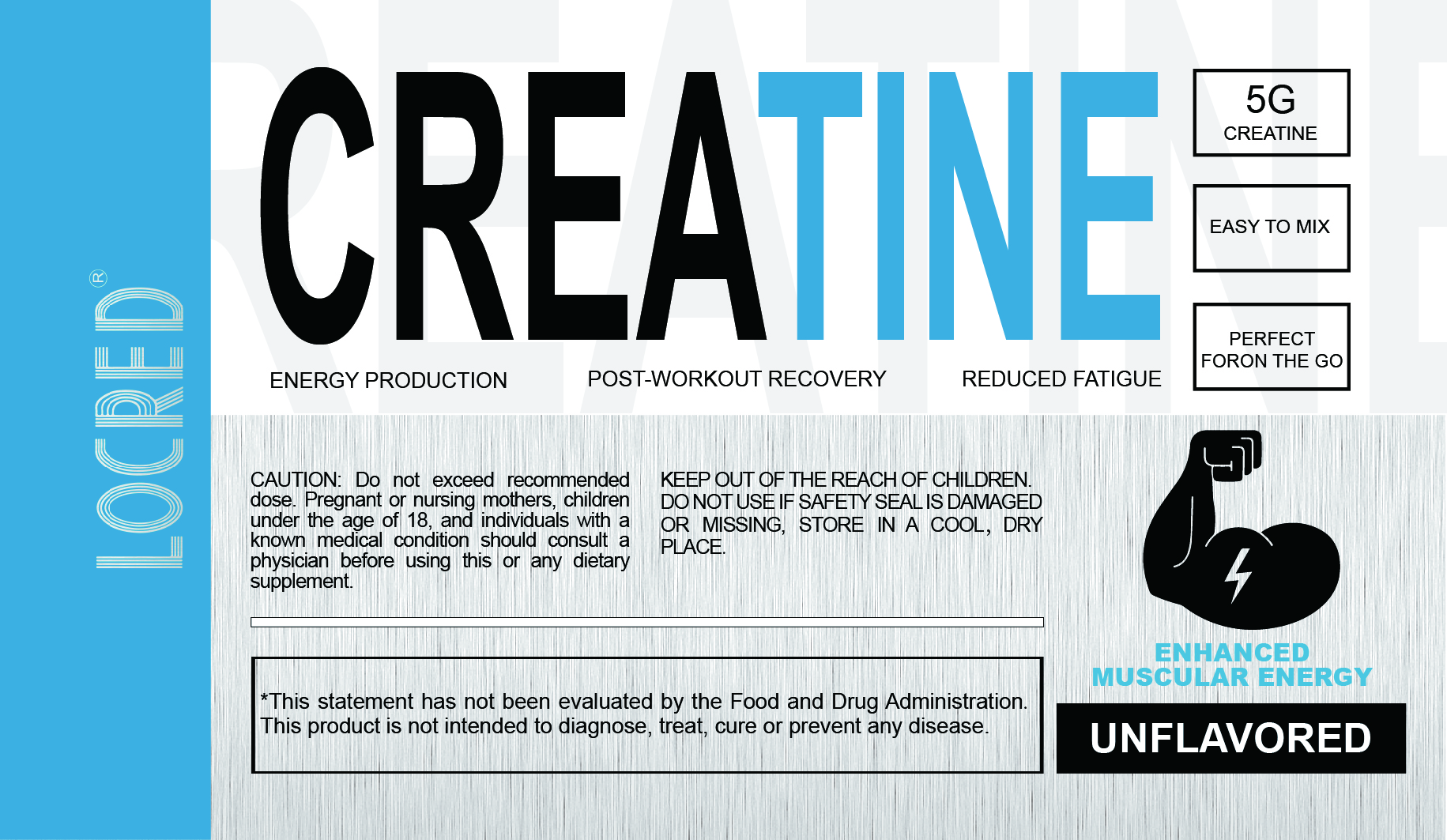 Creatine Powder for post-workout recovery reduced fatigue