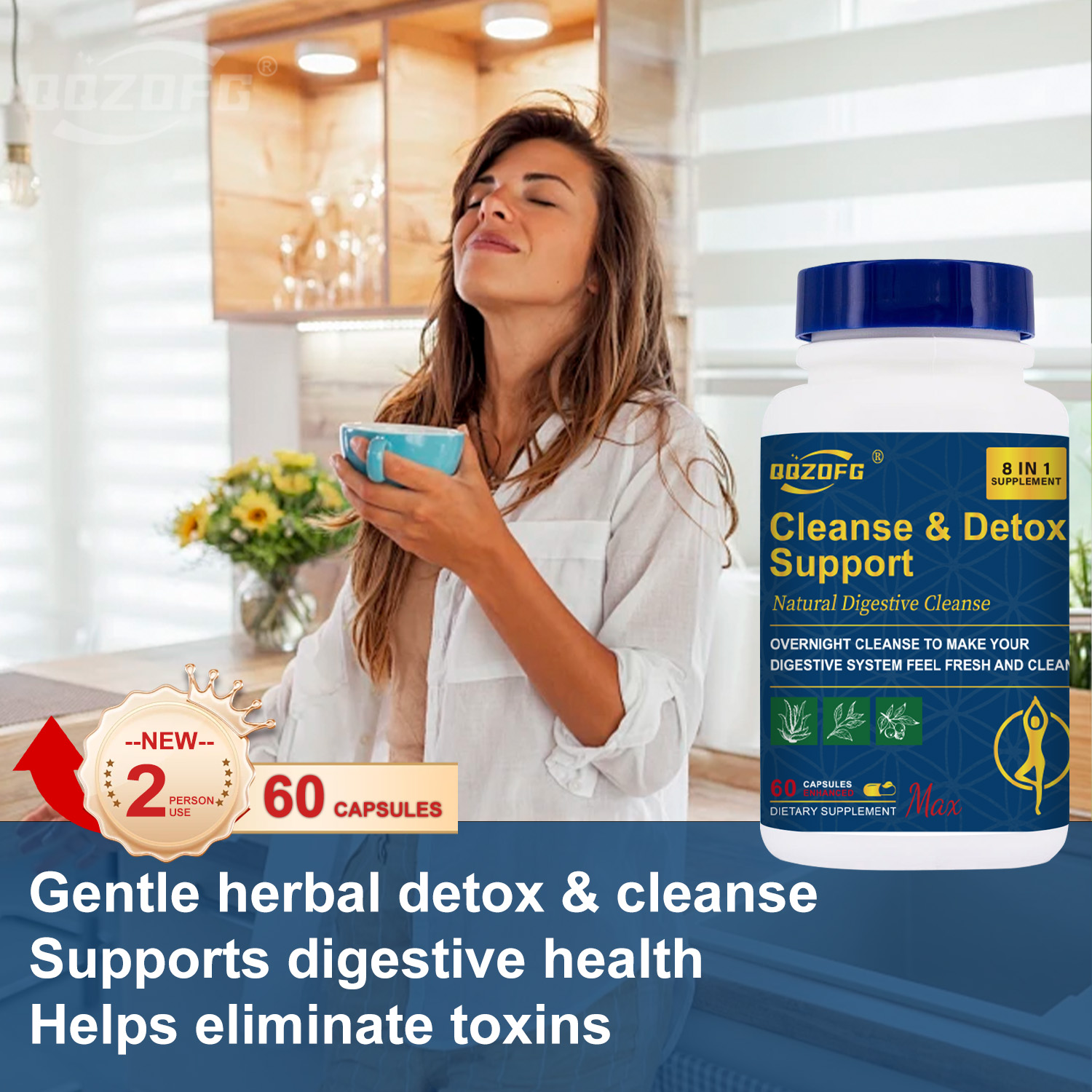 15 Day Cleanse Capsule Gut and Colon Support Advanced Formula