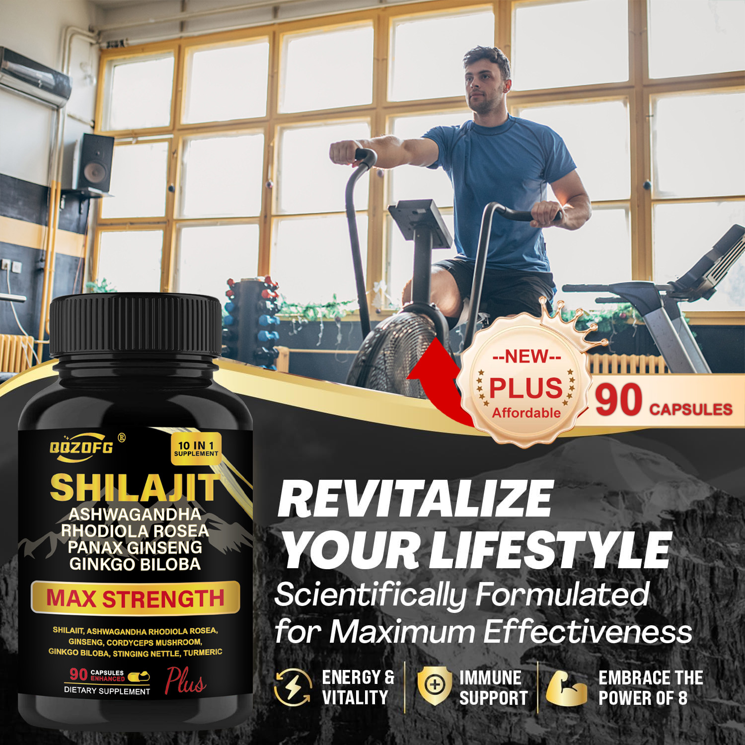 Shilajit Capsule OEM service Himalayan Shilajit Extract Capsules supplement shilajit capsules