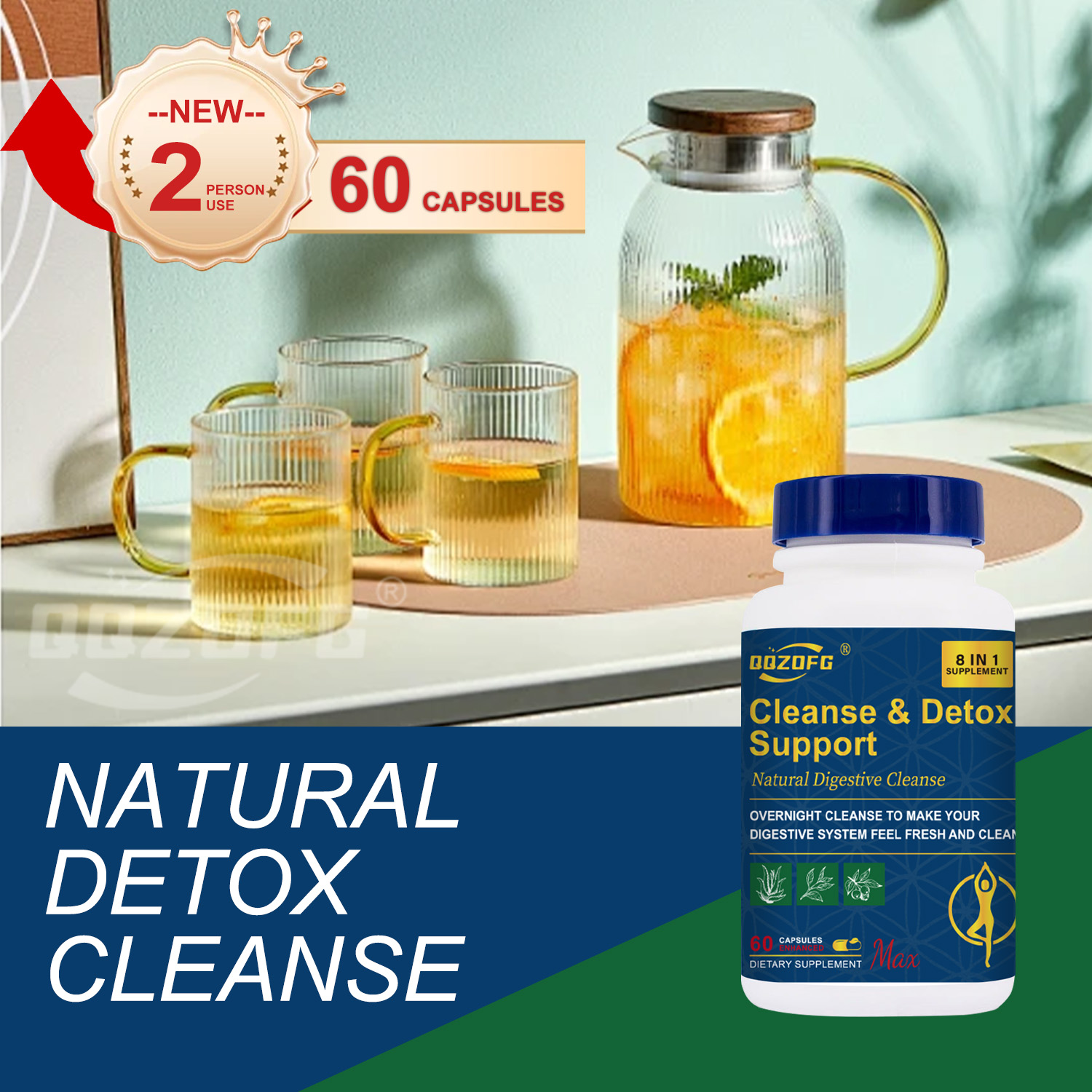 15 Day Cleanse Capsule Gut and Colon Support Advanced Formula