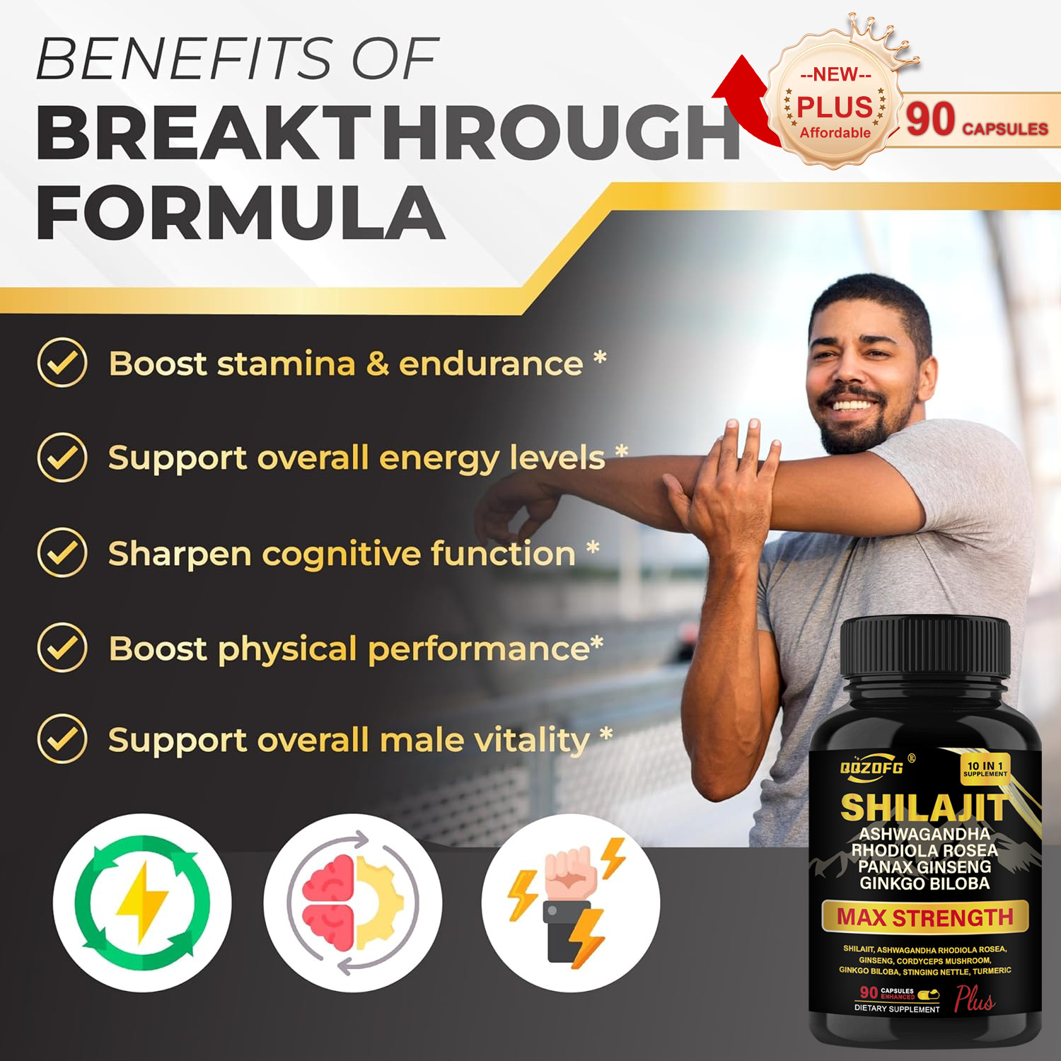 Shilajit Capsule OEM service Himalayan Shilajit Extract Capsules supplement shilajit capsules