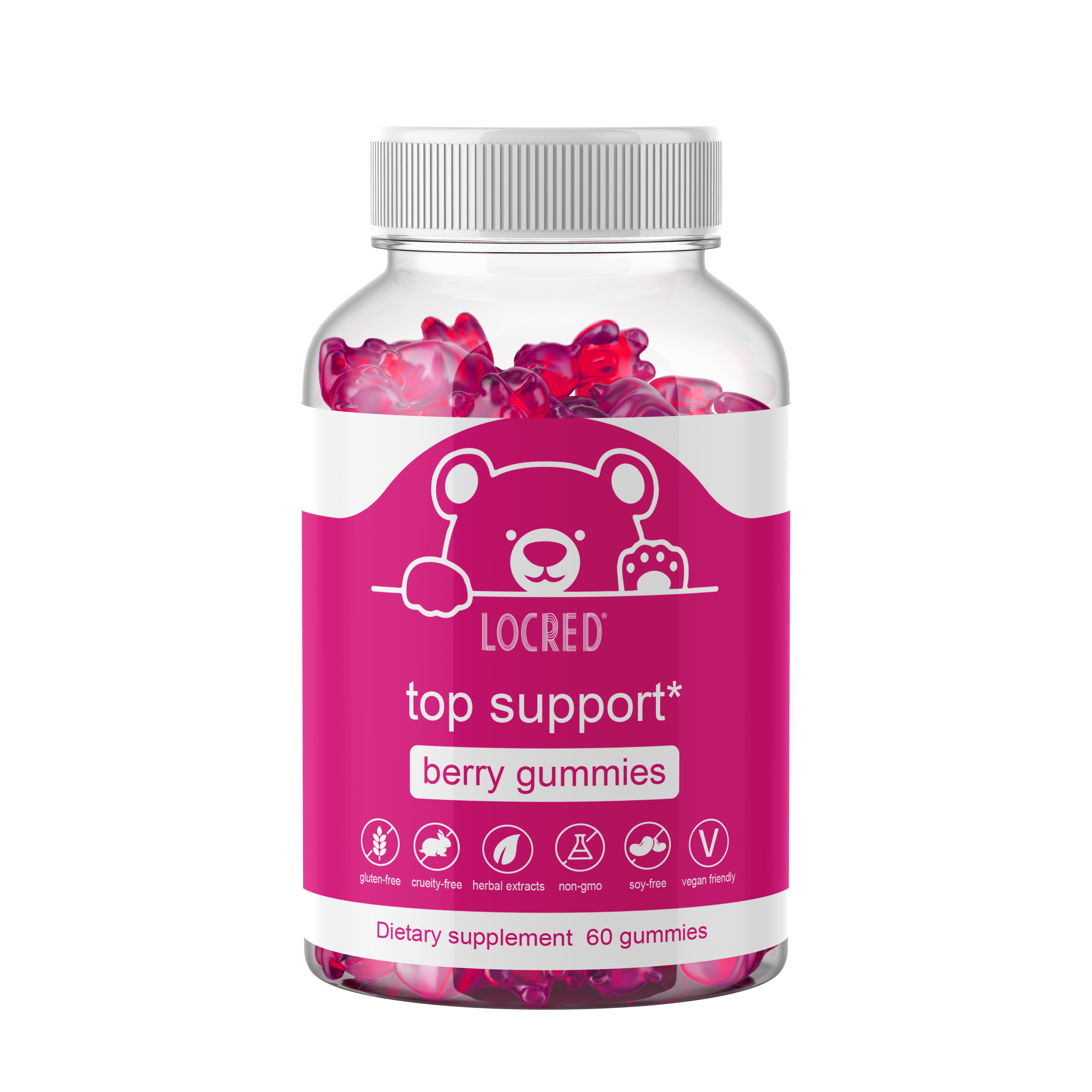 Top Support Gummy With Multi Vitamins Berry Gummy Breast Increase Supplement