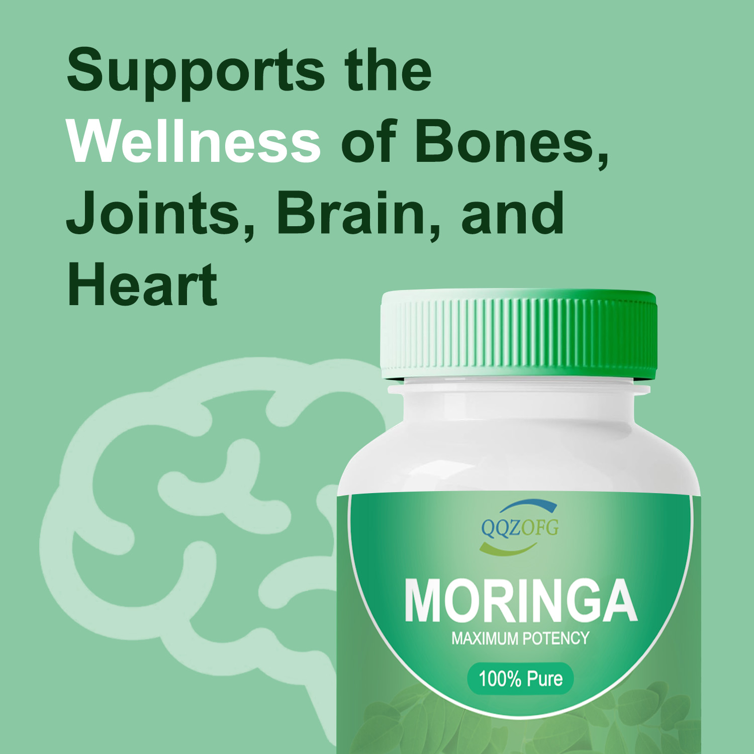 Moringa Herbal Supplements Capsules Horseradish Tree Extra