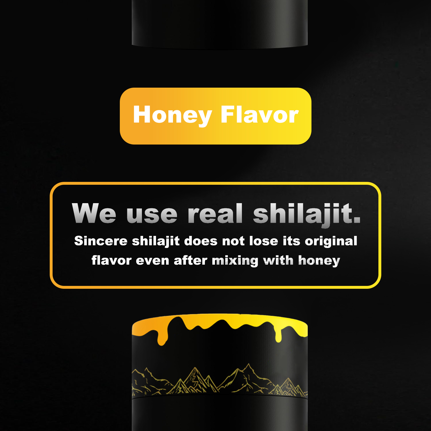 Pure Himalayan Shilajit Honey Sticks Lab Tested with 85+ Manuka Honey Trace Minerals Healthcare Supplement