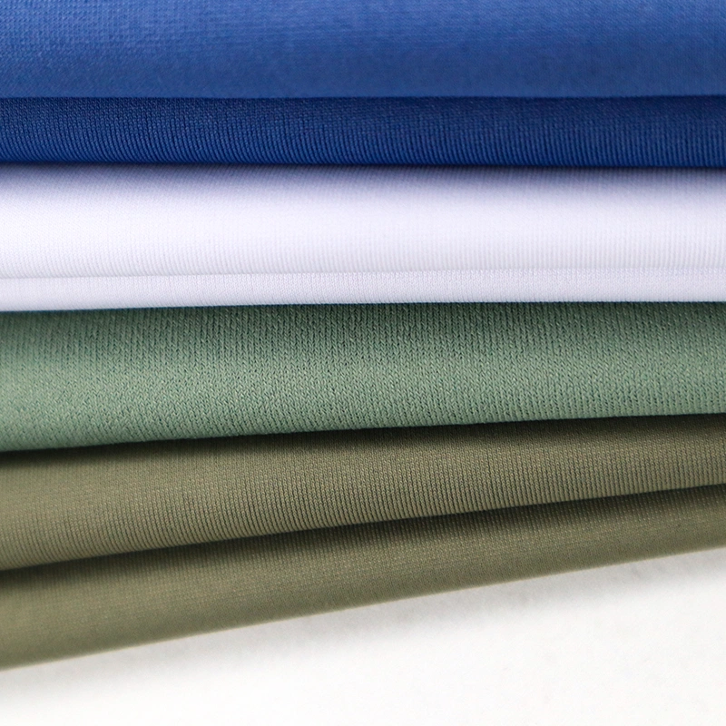 GRS certified eco friendly high elastic microfiber quick dry recycled polyester fabric for sportswear
