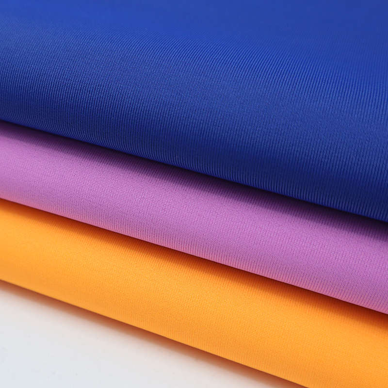 RPET repreve tissu plein terne 4 voies stretch léger respirant chaîne tricot recyclé polyester eco friendly tissu pour la lingerie