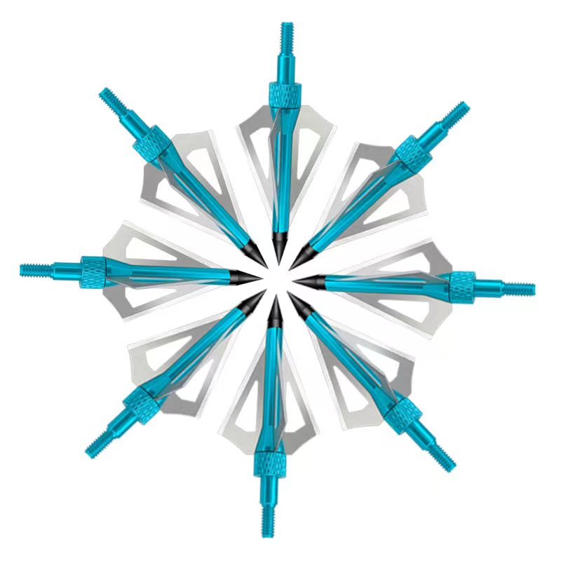 100grain Boogschieten Broadheads (Tip)Blauw