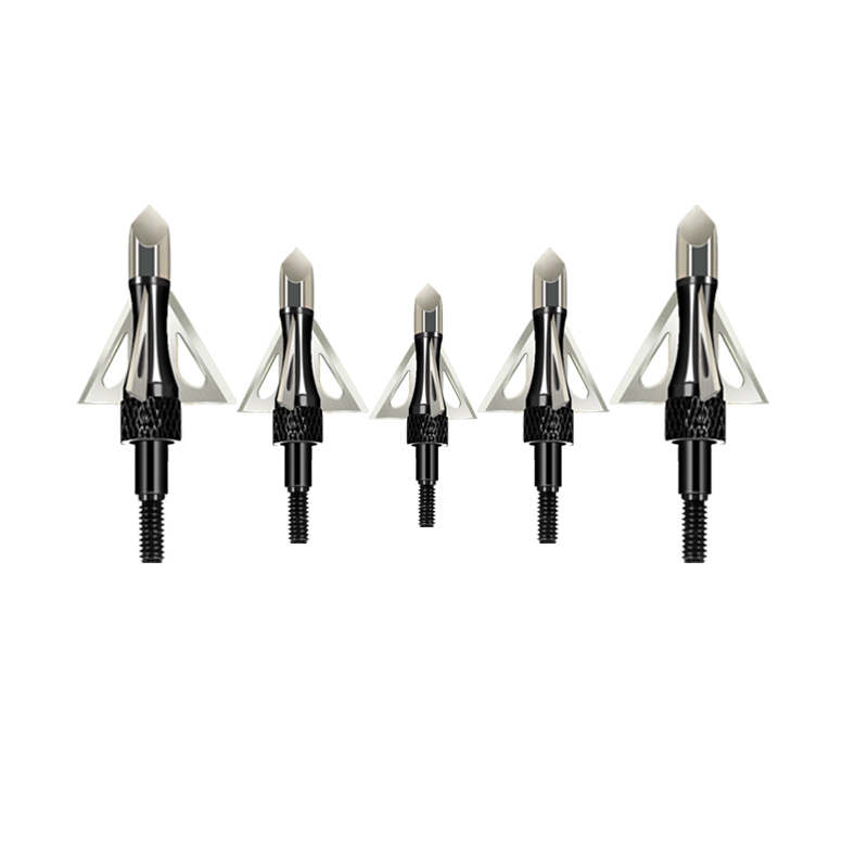 100grain Boogschieten Broadheads Zwart