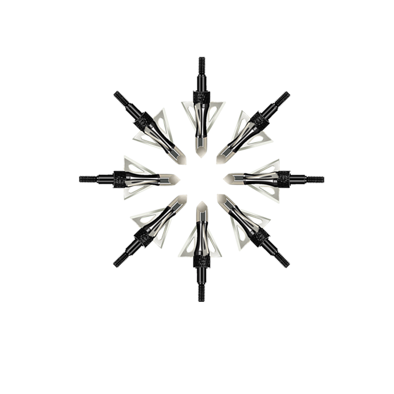 100grain Archery Broadheads Black