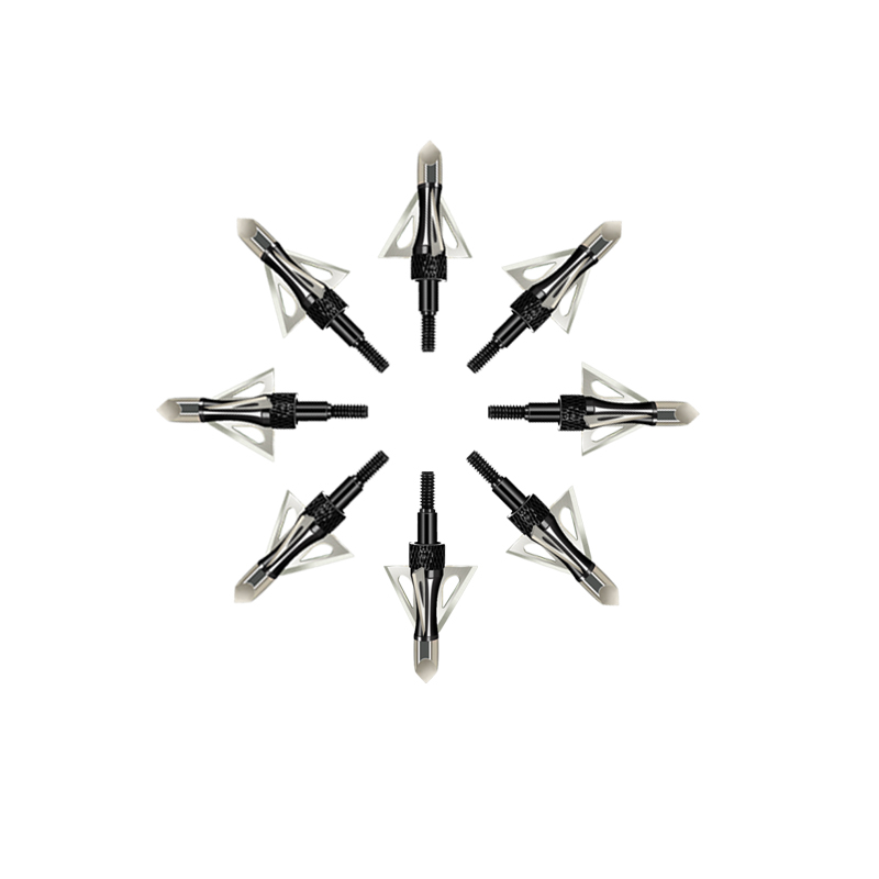 100grain Archery Broadheads Black