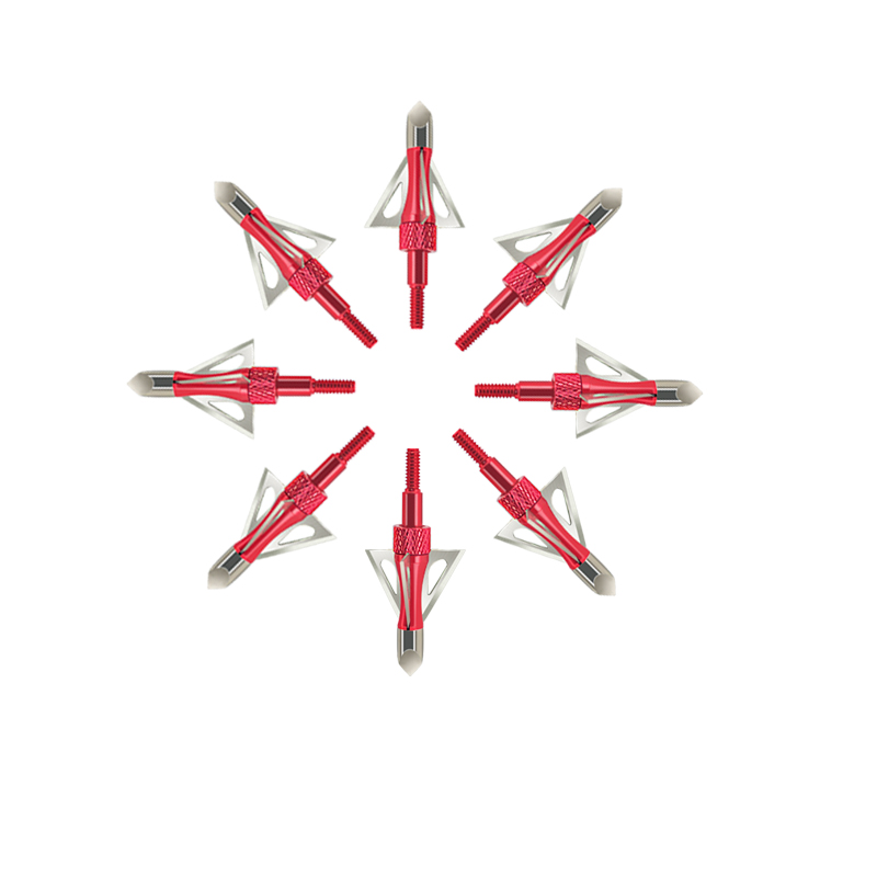 100grain Archery Broadheads Red