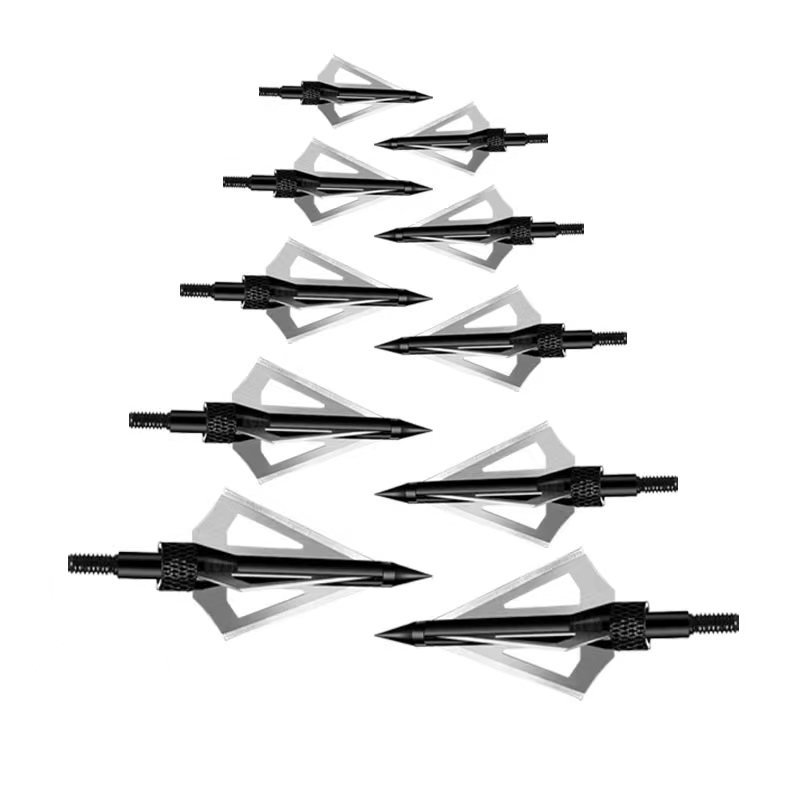 100grain Boogschieten Broadheads (Tip) Zwart