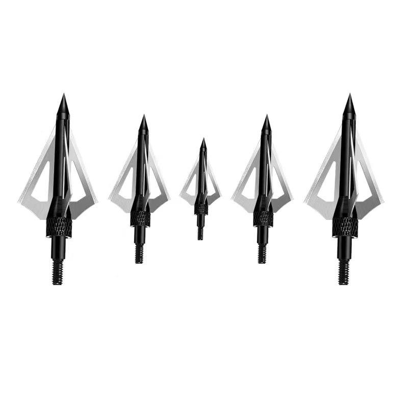 100grain Boogschieten Broadheads (Tip) Zwart