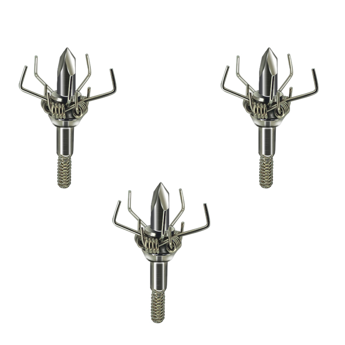 100grain Archery Broadheads Point Sharp