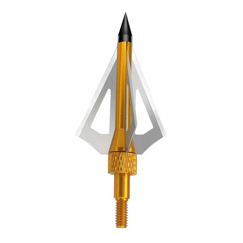 100grain الرماية Broadheads (تلميح) الذهبي