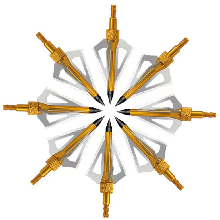 100grain Archery Broadheads(Tip)Golden