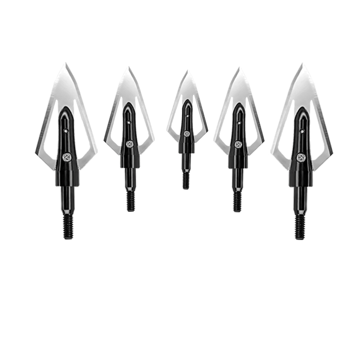 100grain Hunting Broadheads Black