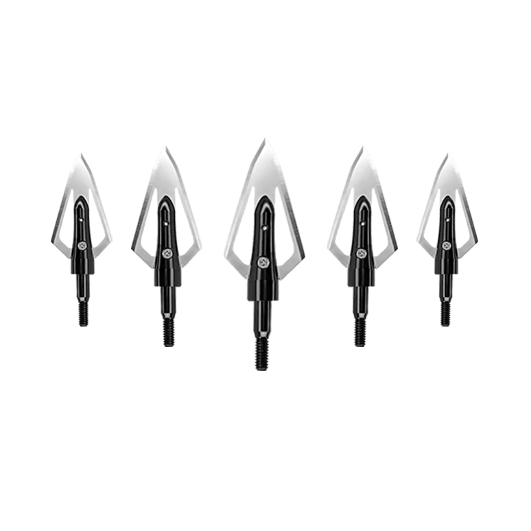 100grain Hunting Broadheads Black