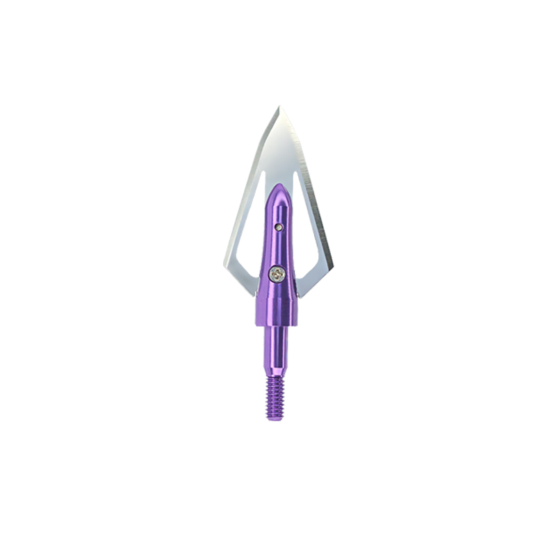 100grain Hunting Broadheads Purple