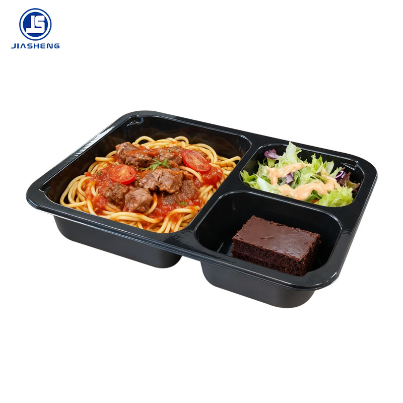 Recipientes desechables para comidas CPET para horno, microondas y envases de alimentos congelados