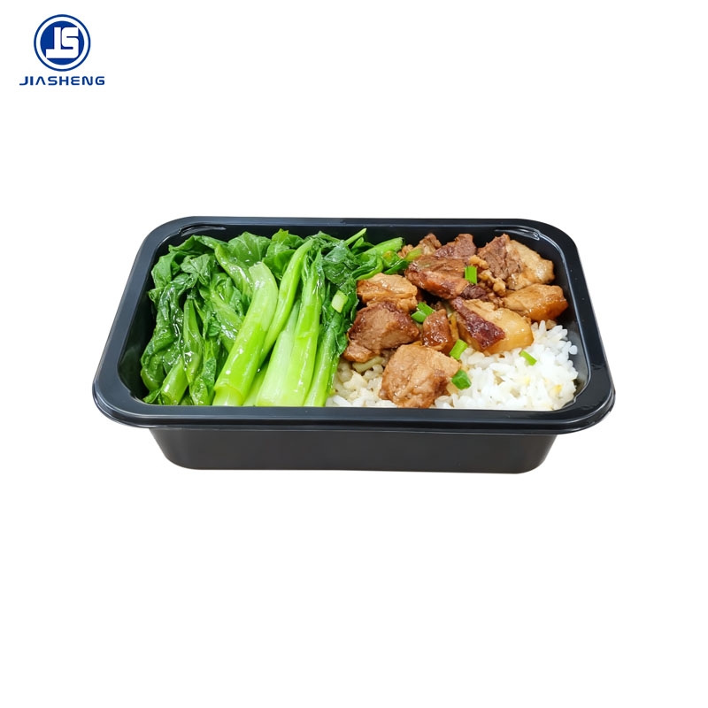 Recipientes desechables para comidas CPET para horno, microondas y envases de alimentos congelados