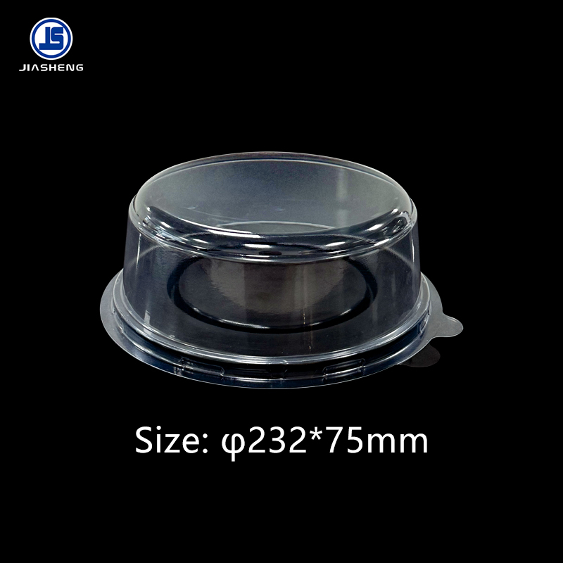 Food Grade Cake Container Clear Dome Lid - Reusable & Disposable Baking Storage for Home & Bakery
