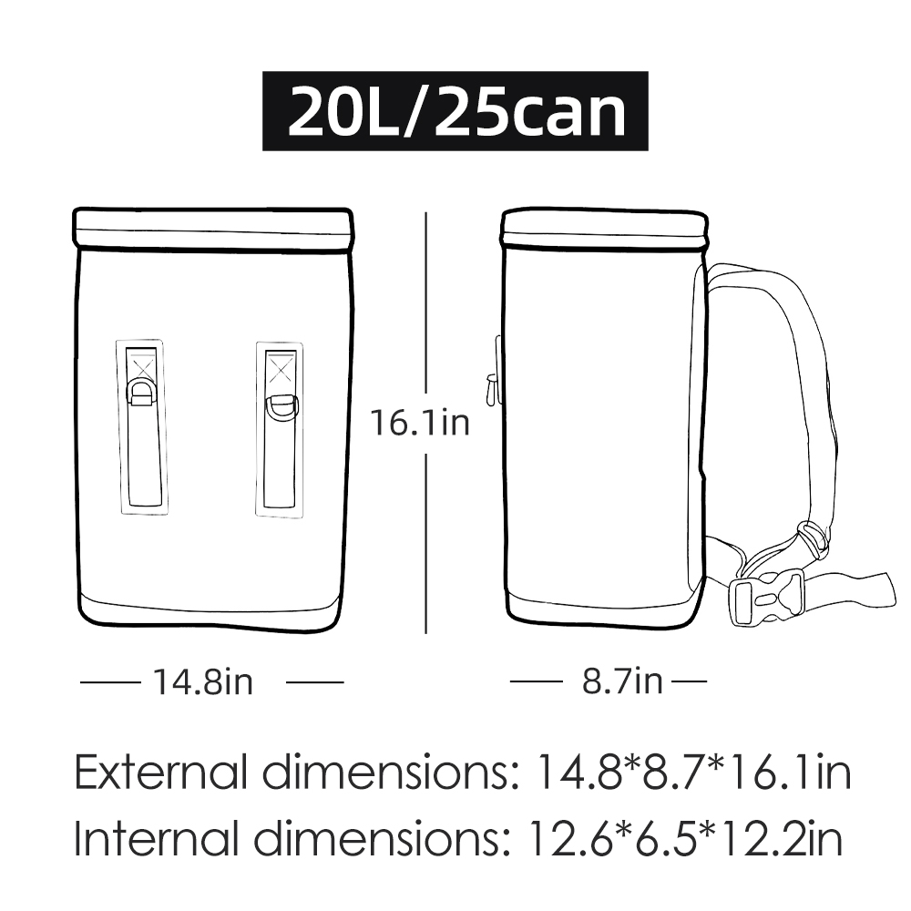 20L Backpack Cooler