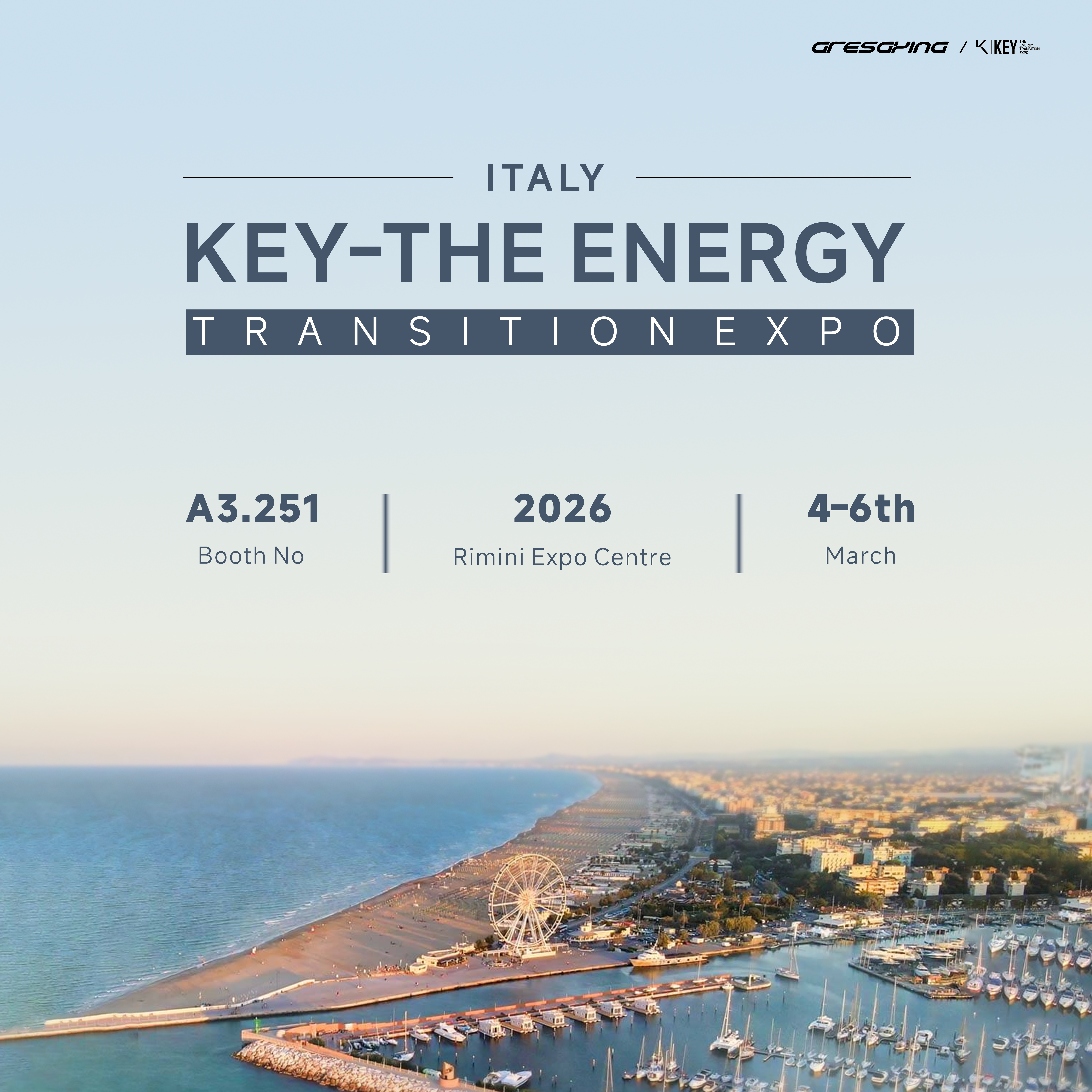 Gresgying to Present AC-to-High-Power DC EV Charging Innovations at KEY - The Energy Transition Expo 2026