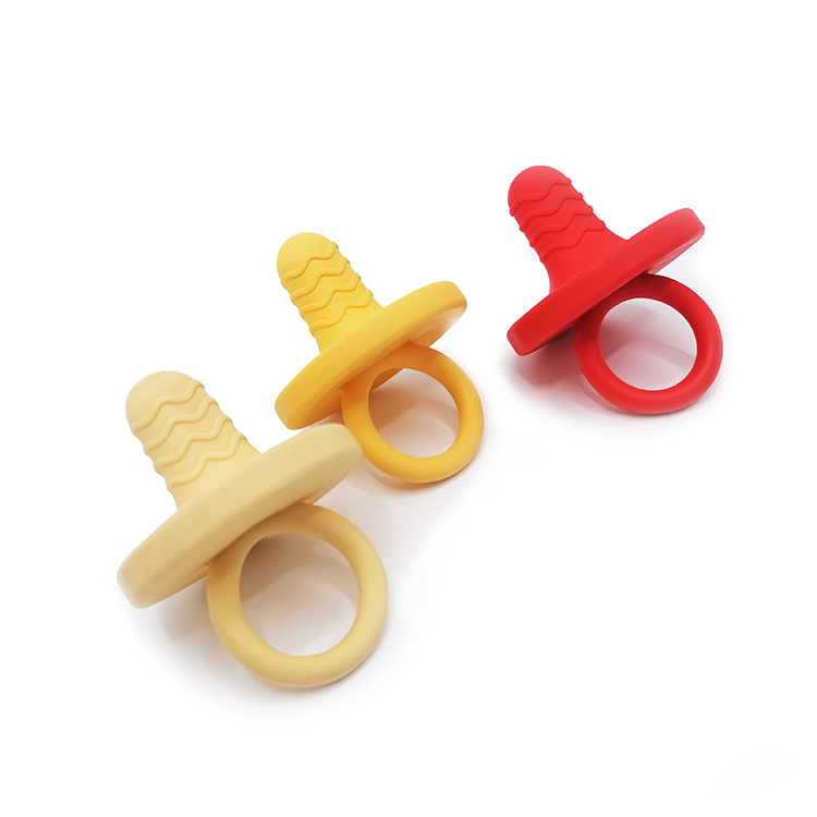 Natural Rubber Baby Dummy Pacifier Food Grade Teether For Comforter Baby