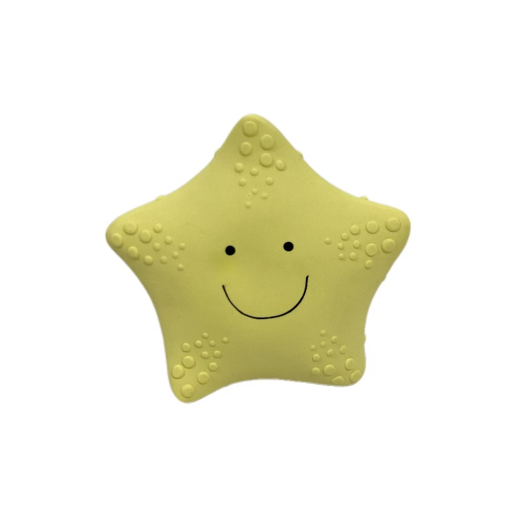 Natural latex education teething toy | Stars